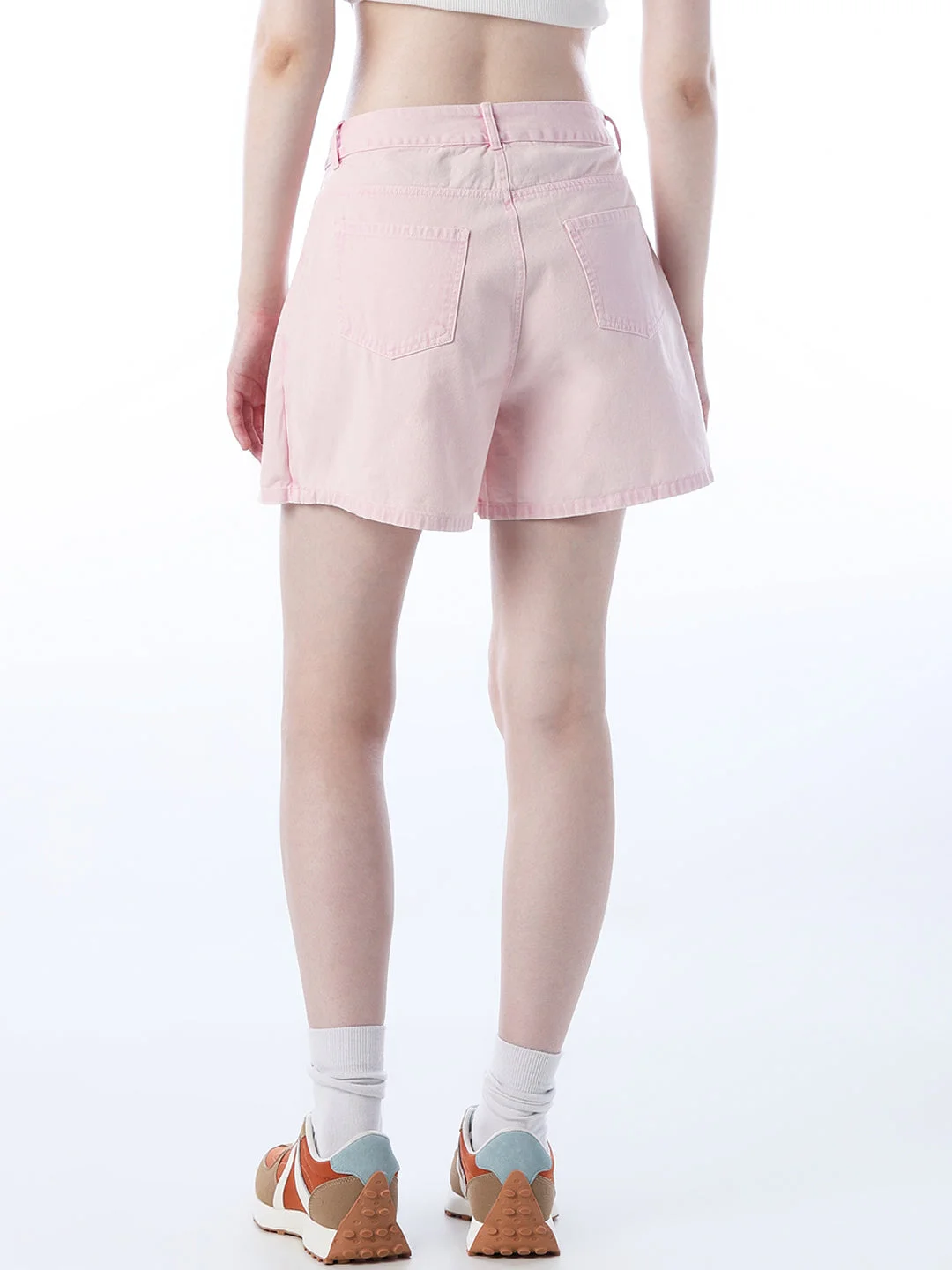 Vintage Washed Denim Skort image 5