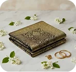 Banarasi Black Saree image 4