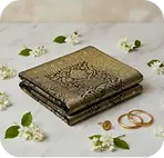 Banarasi Black Saree view 4