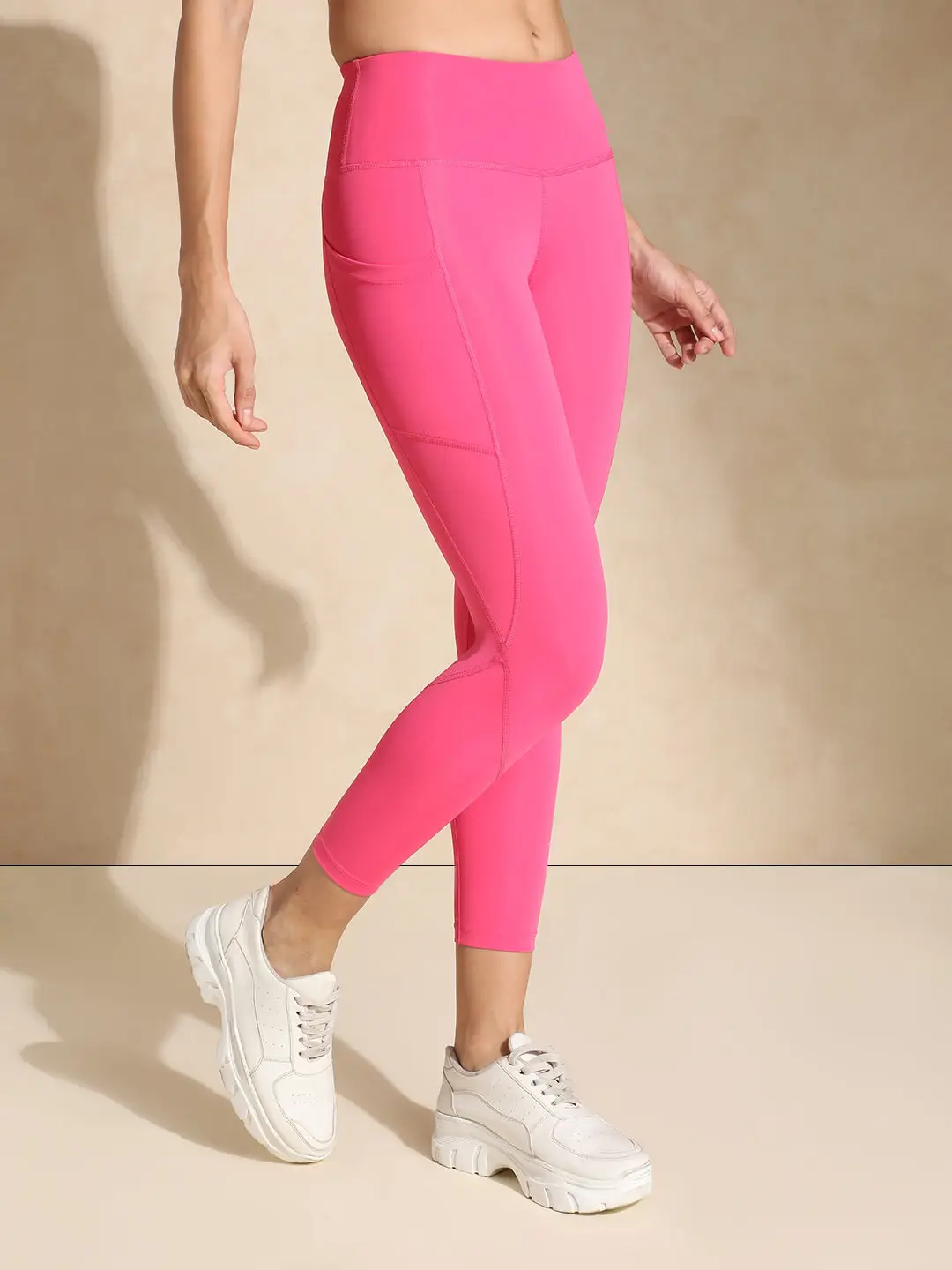 Aura Leggings Pink Fuchsia view 3