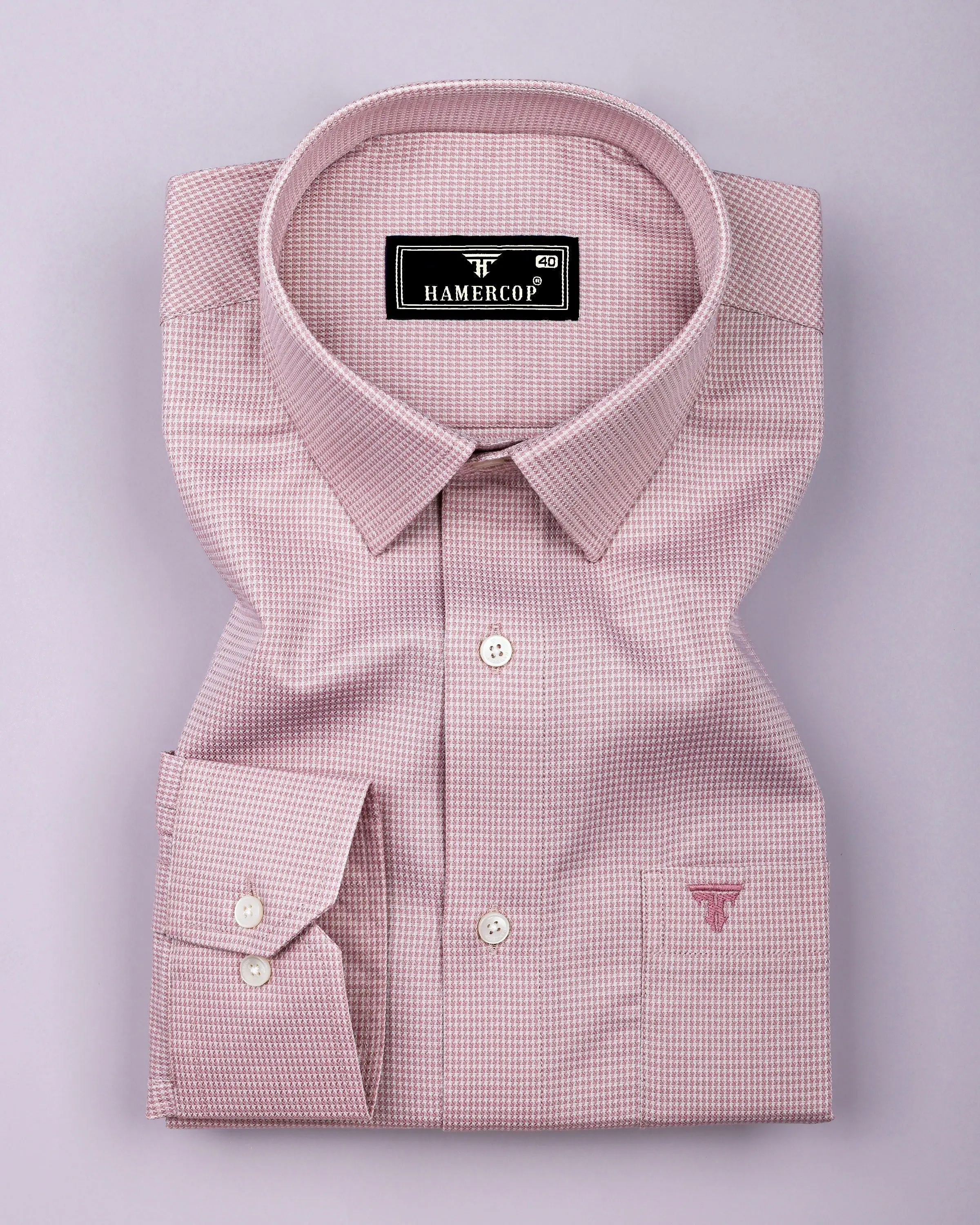 Brelix Blush Pink Premium Gizza Shirt view 3