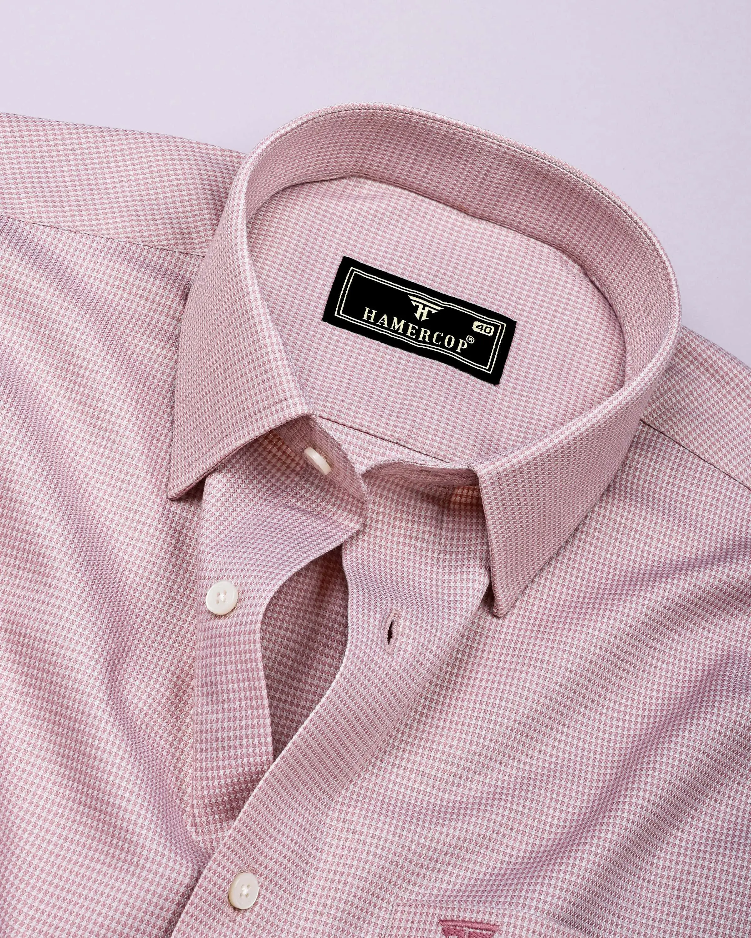Brelix Blush Pink Premium Gizza Shirt view 4