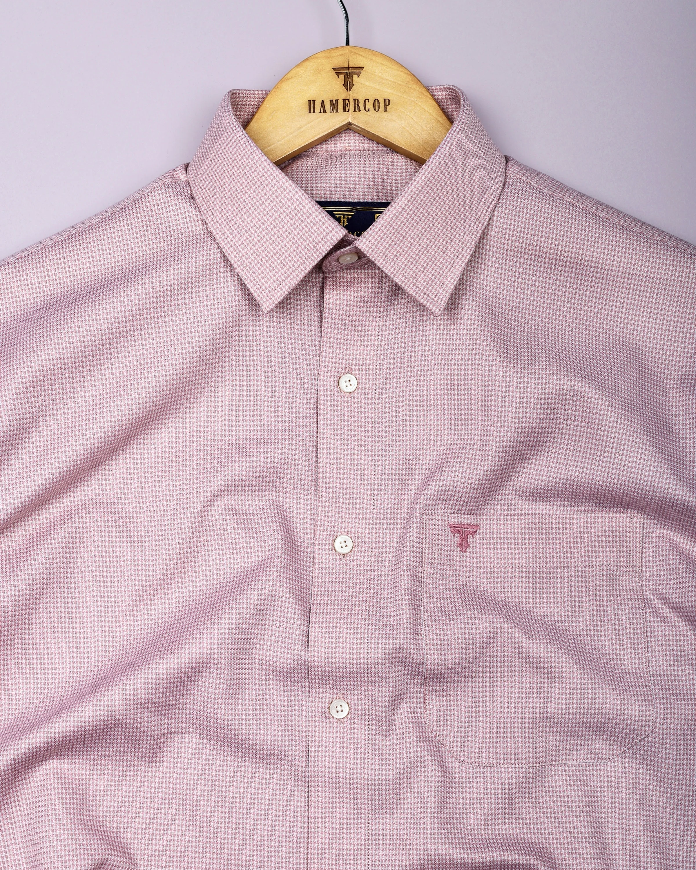 Brelix Blush Pink Premium Gizza Shirt image 5
