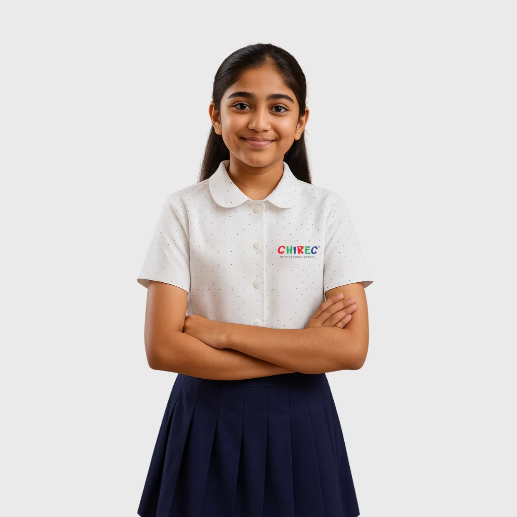 CBSE Polka Dot Girls Shirt image 1