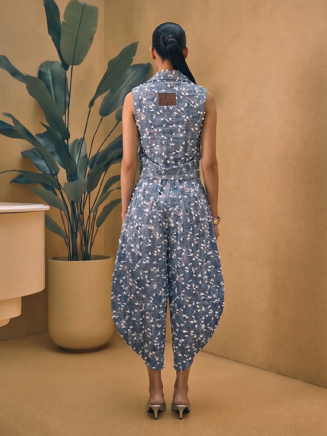 Fancy Denim Co-ord Set view 4