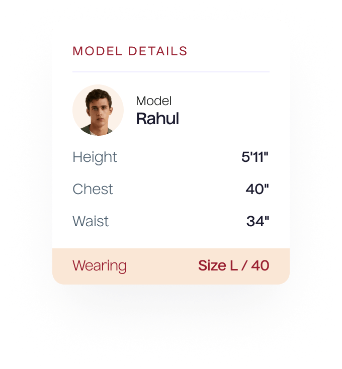 Model details card