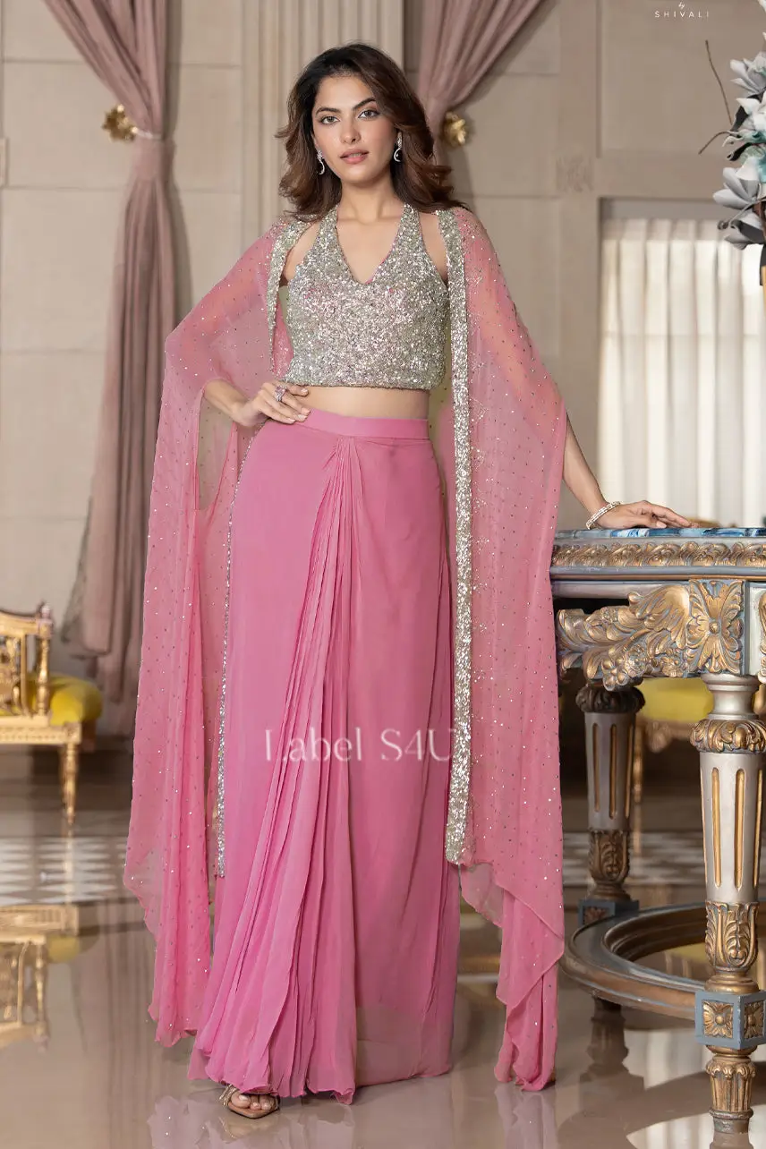 Mint Majesty Cape Set view 4