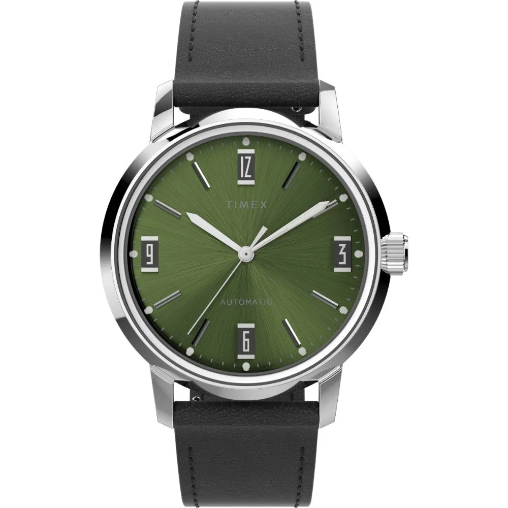 Marlin Automatic 40mm Leather Strap Watch image 1