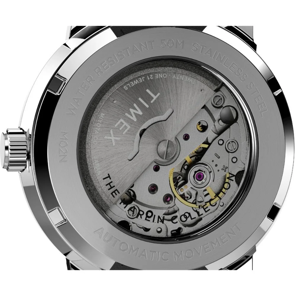 Marlin Automatic 40mm Leather Strap Watch image 4