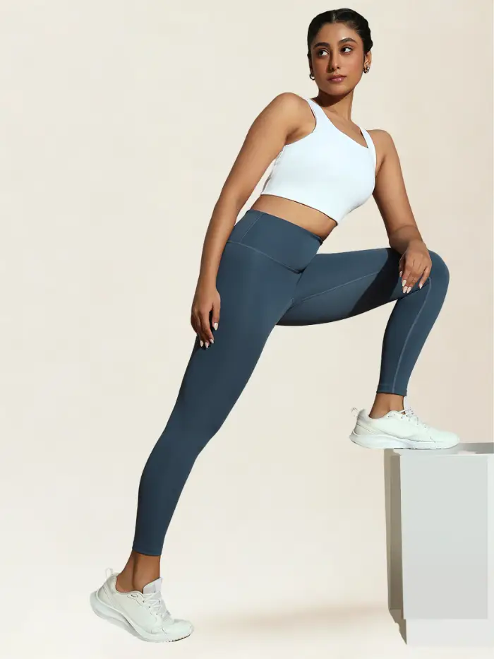 TraqLite Leggings Aegean Blue view 2